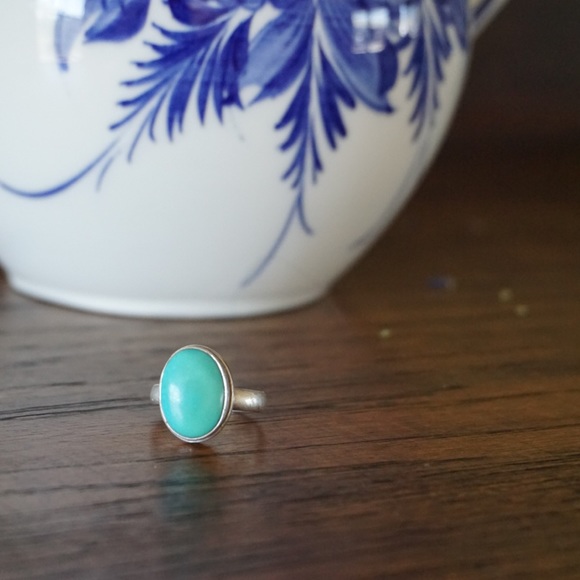 *Sold* Turquoise Ring Size 6.5 - Picture 2 of 5